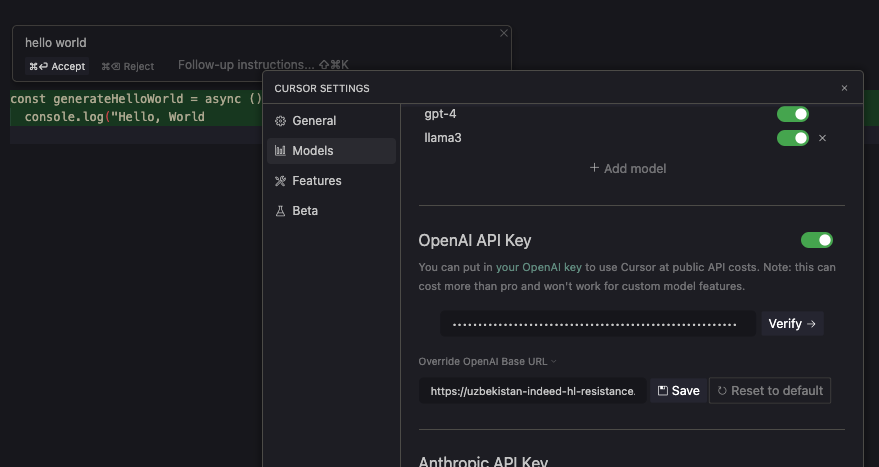 Cursor Editor